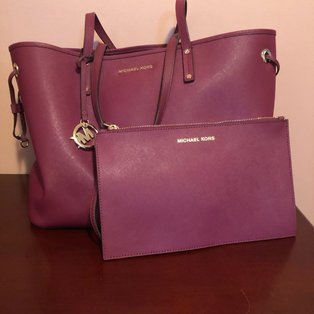 MK tote bag and wristlet